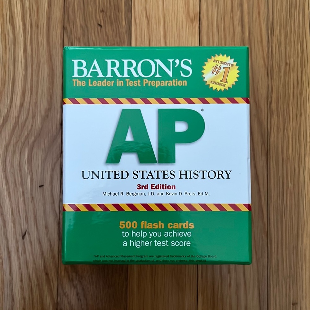Barton’s AP United States History Flashcards